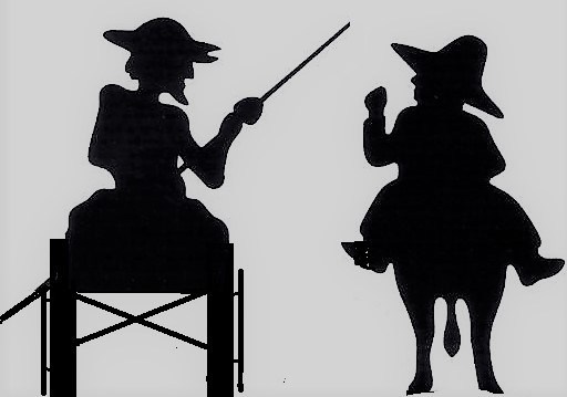 Don Quichotte met Sancho Panza